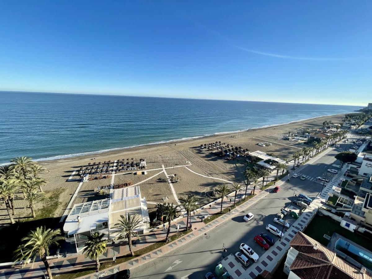 Exclusive Beachfront Apartment Torremolinos - Pool - Paddle - Tenis - Wifi - Central Aircon Dış mekan fotoğraf