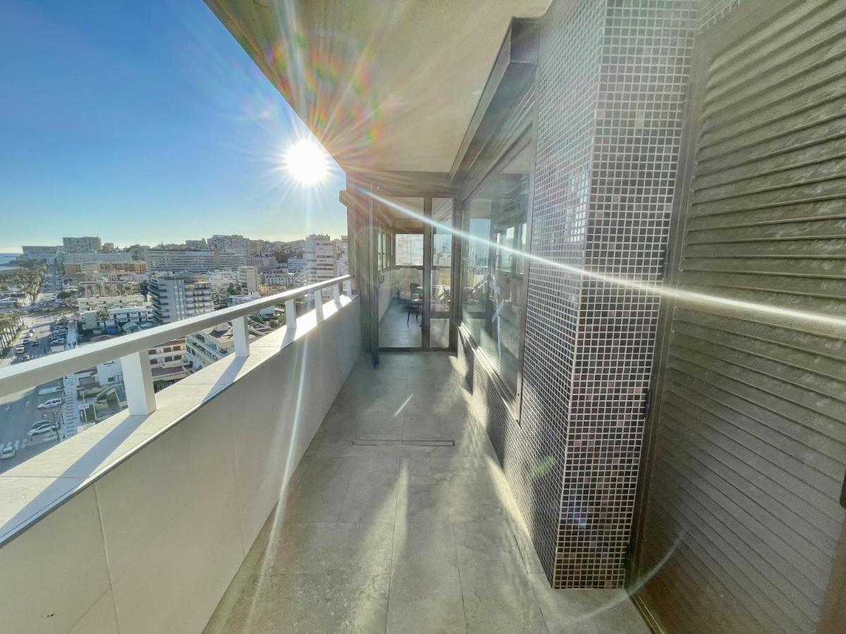 Exclusive Beachfront Apartment Torremolinos - Pool - Paddle - Tenis - Wifi - Central Aircon Dış mekan fotoğraf