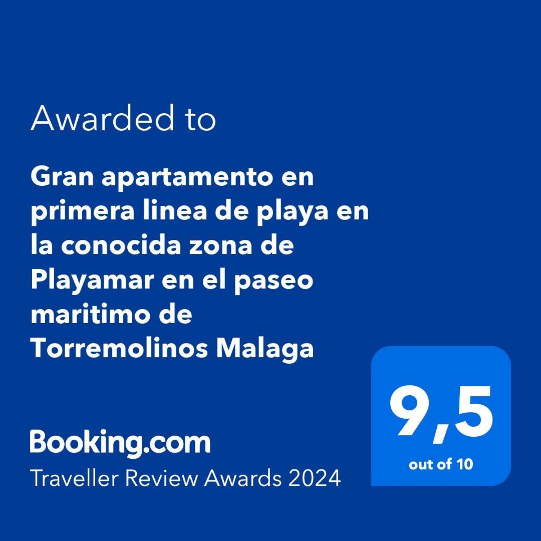 Exclusive Beachfront Apartment Torremolinos - Pool - Paddle - Tenis - Wifi - Central Aircon Dış mekan fotoğraf